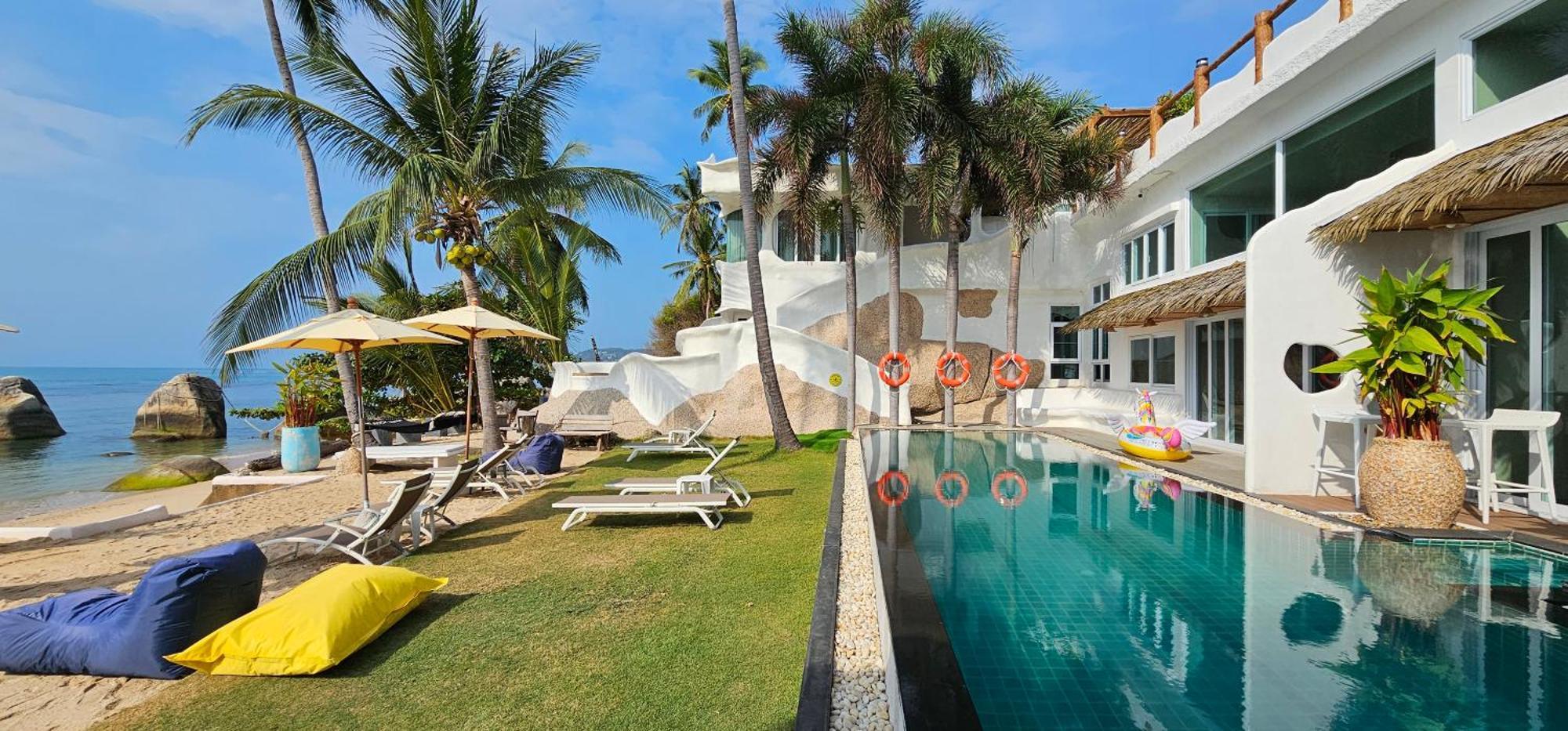 The Rock Samui Beach Resort Lamai Beach  Luaran gambar