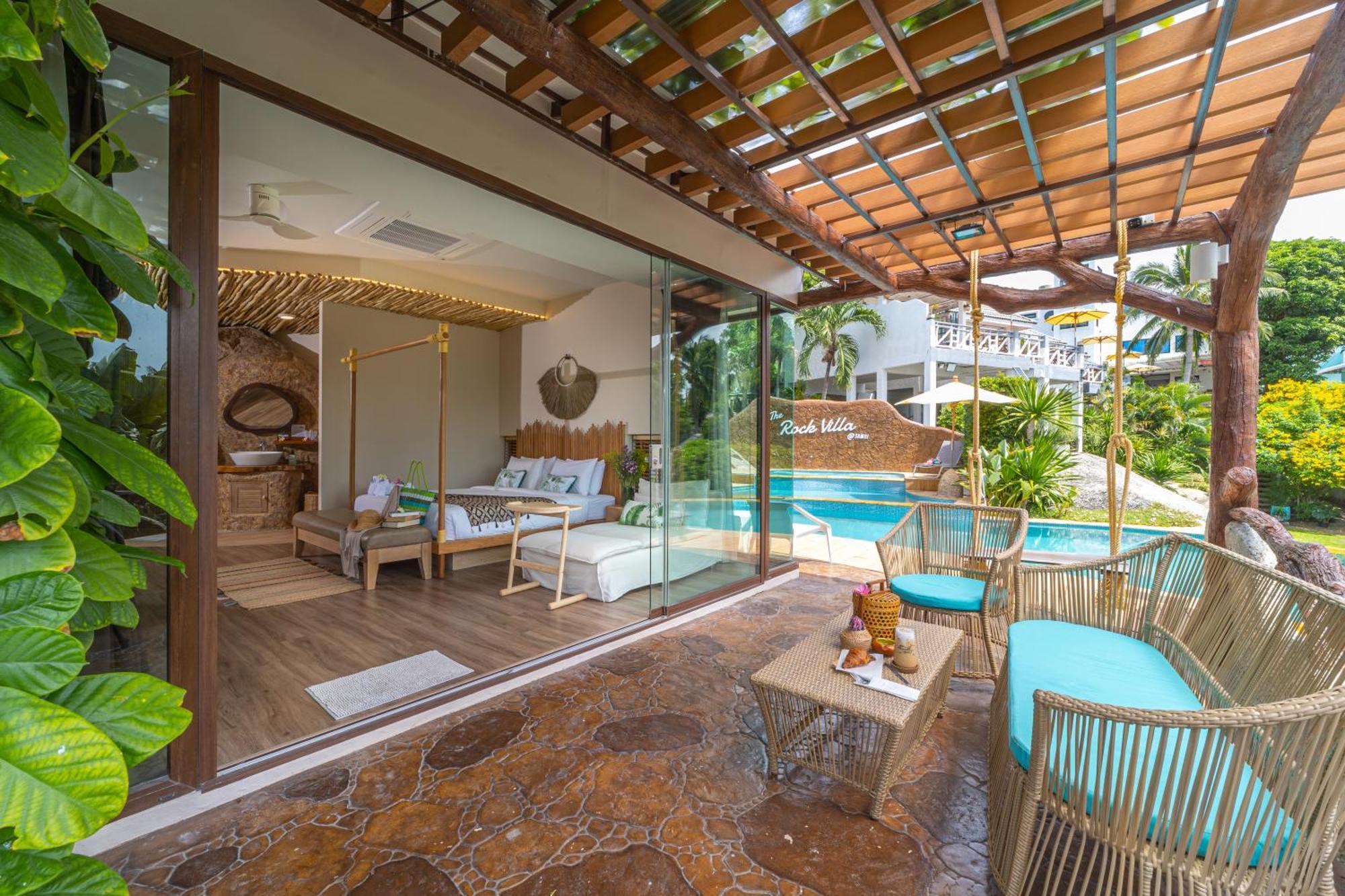 The Rock Samui Beach Resort Lamai Beach  Luaran gambar
