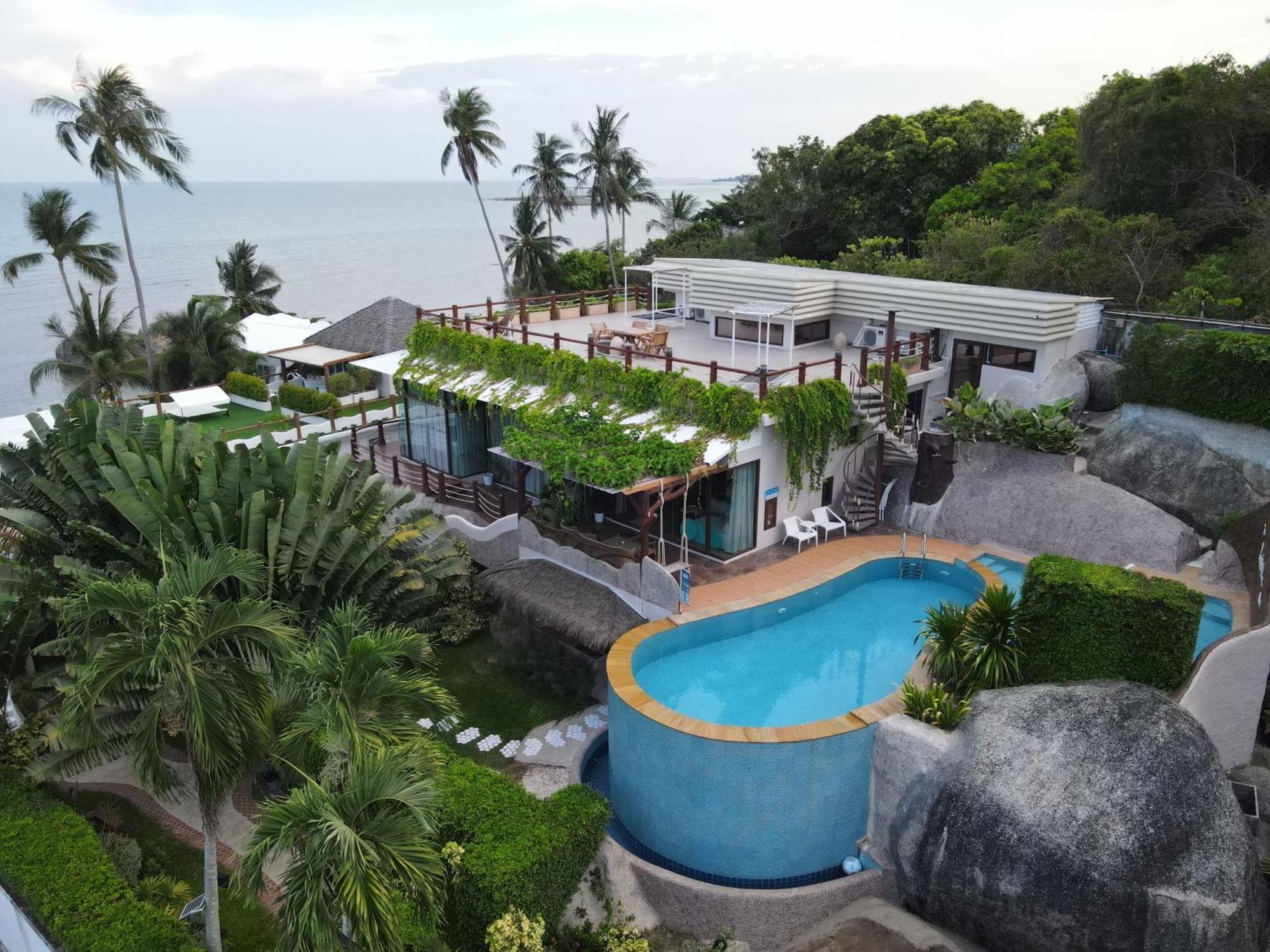 The Rock Samui Beach Resort Lamai Beach  Luaran gambar